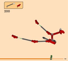 LEGO 71832 instructions page 123 – build guide