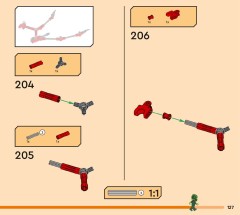 LEGO 71832 instructions page 127 – build guide