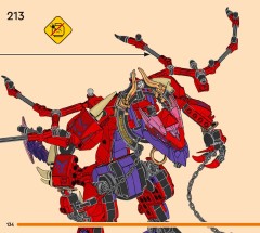 LEGO 71832 instructions page 134 – build guide