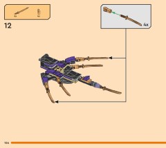 LEGO 71833 instructions page 106 – build guide