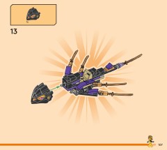 LEGO 71833 instructions page 107 – build guide