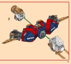 LEGO 71834 instructions page 105 – build guide