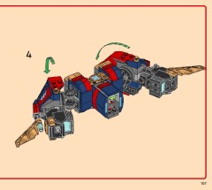 LEGO 71834 instructions page 107 – build guide