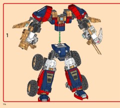LEGO 71834 instructions page 114 – build guide