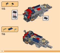 LEGO 71834 instructions page 72 – build guide
