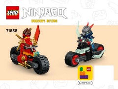 LEGO 71838 instructions page 1 – build guide