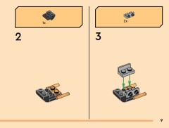 LEGO 71838 instructions page 9 – build guide
