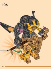 LEGO 71839 instructions page 72 – build guide