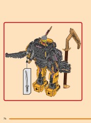 LEGO 71839 instructions page 74 – build guide