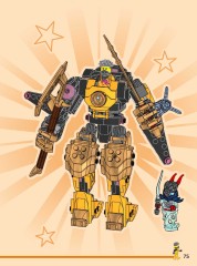 LEGO 71839 instructions page 75 – build guide