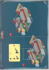 LEGO 7184 instructions page 17 – build guide