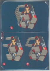 LEGO 7184 instructions page 5 – build guide