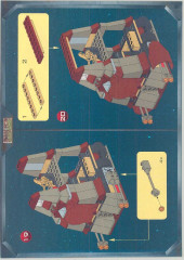 LEGO 7184 instructions page 9 – build guide