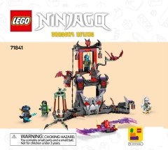 LEGO 71841 instructions page 1 – build guide