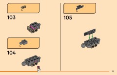 LEGO 71842 instructions page 77 – build guide