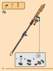 LEGO 71843 instructions page 56 – build guide