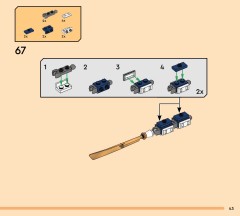 LEGO 71843 instructions page 43 – build guide