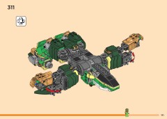 LEGO 71845 instructions page 191 – build guide