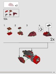 LEGO 71846 instructions page 43 – build guide