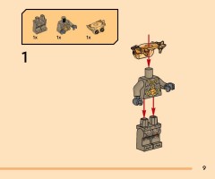 LEGO 71851 instructions page 9 – build guide