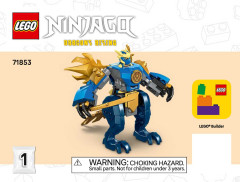 LEGO 71853 instructions page 1 – build guide