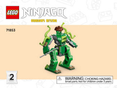 LEGO 71853 instructions page 1 – build guide