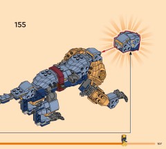 LEGO 71855 instructions page 107 – build guide