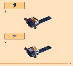 LEGO 71855 instructions page 11 – build guide