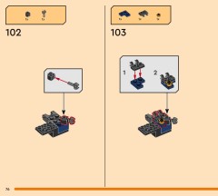 LEGO 71855 instructions page 76 – build guide
