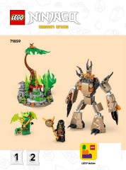 LEGO 71859 instructions page 1 – build guide