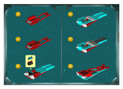 LEGO 7186 instructions page 3 – build guide