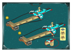 LEGO 7186 instructions page 9 – build guide