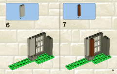 LEGO 7187 instructions page 15 – build guide