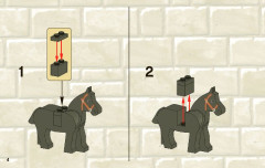 LEGO 7187 instructions page 4 – build guide