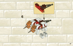 LEGO 7188 instructions page 47 – build guide