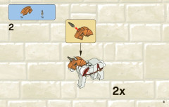 LEGO 7188 instructions page 5 – build guide