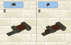 LEGO 7188 instructions page 9 – build guide