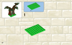 LEGO 7188 instructions page 22 – build guide