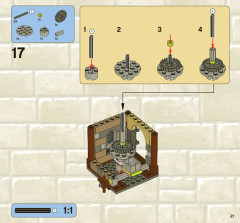 LEGO 7189 instructions page 21 – build guide