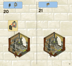 LEGO 7189 instructions page 23 – build guide