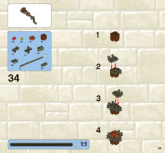 LEGO 7189 instructions page 33 – build guide