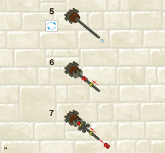 LEGO 7189 instructions page 34 – build guide