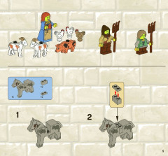 LEGO 7189 instructions page 5 – build guide