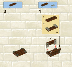 LEGO 7189 instructions page 7 – build guide