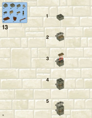 LEGO 7189 instructions page 10 – build guide