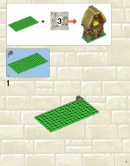 LEGO 7189 instructions page 3 – build guide