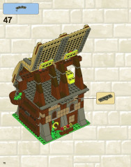 LEGO 7189 instructions page 70 – build guide