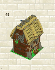 LEGO 7189 instructions page 72 – build guide