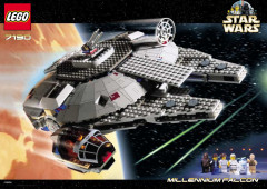LEGO 7190 instructions page 1 – build guide