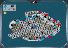 LEGO 7190 instructions page 23 – build guide